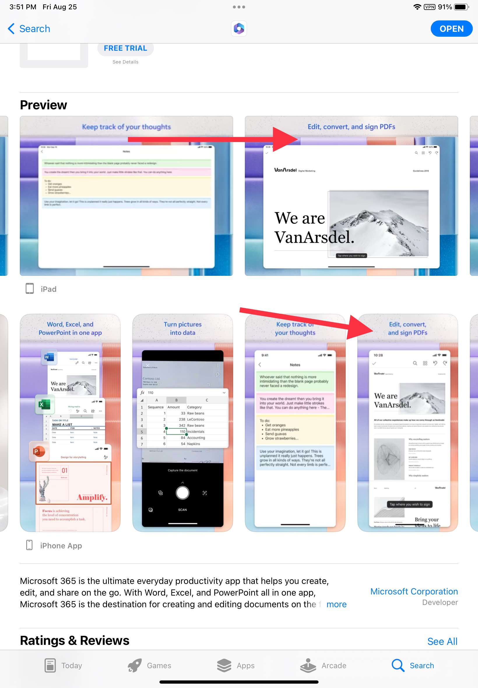 Microsoft 365 iPad / iPhone app no longer opens PDFs - Microsoft Q&A