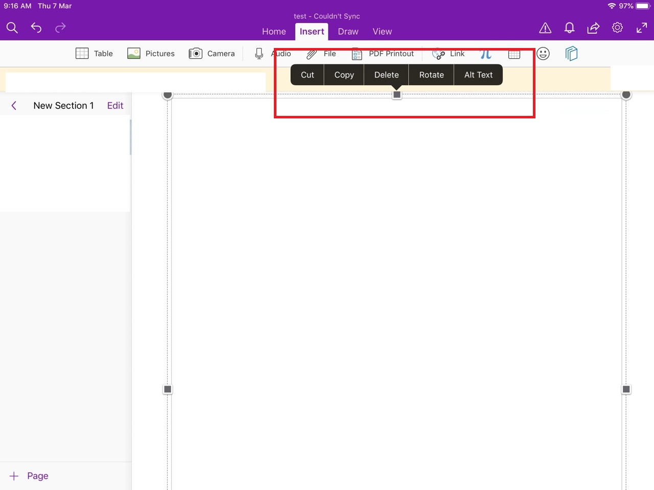 Set Picture as Background on OneNote for iPad? - Microsoft Q&A