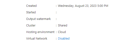 I can't use the Azure Stream analytic no code editor - Microsoft Q&A