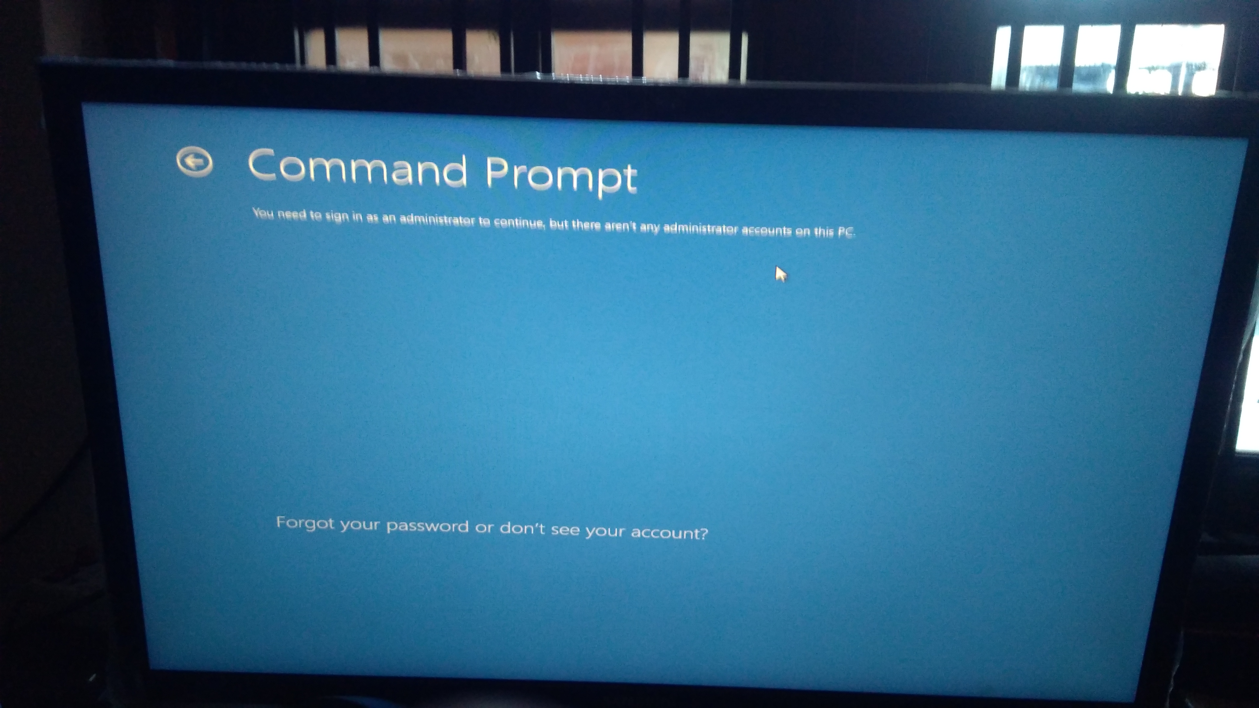 How can sign in with Microsoft account when windows shows - Microsoft Q&A