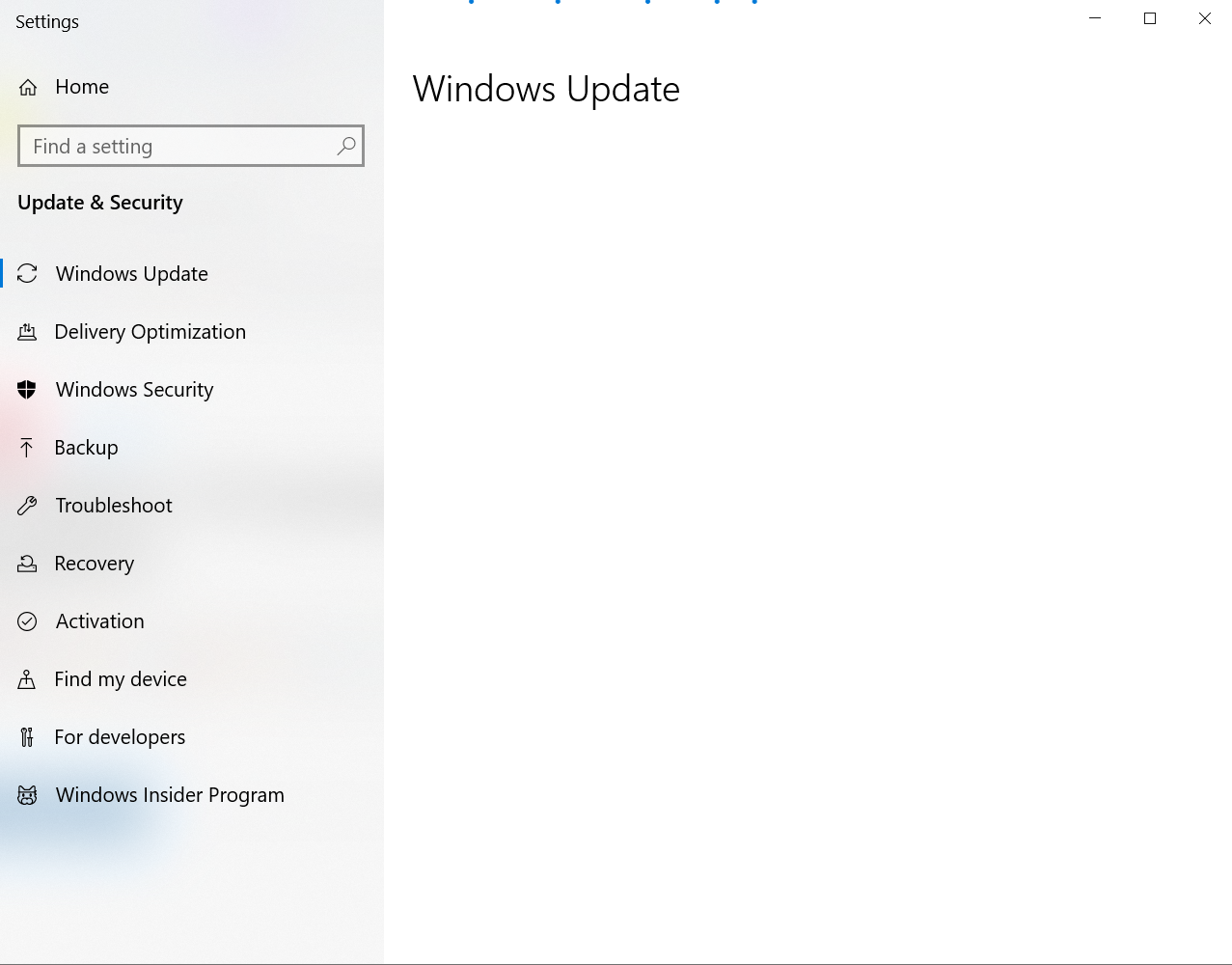 Windows 10 Update Stuck at Checking for Updates - Microsoft Q&A