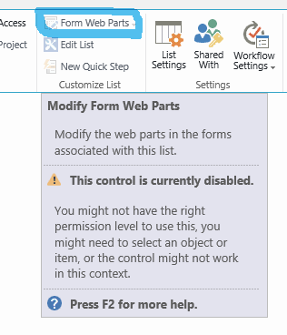 Unable to edit Default New Form in SharePoint Online classic list ...