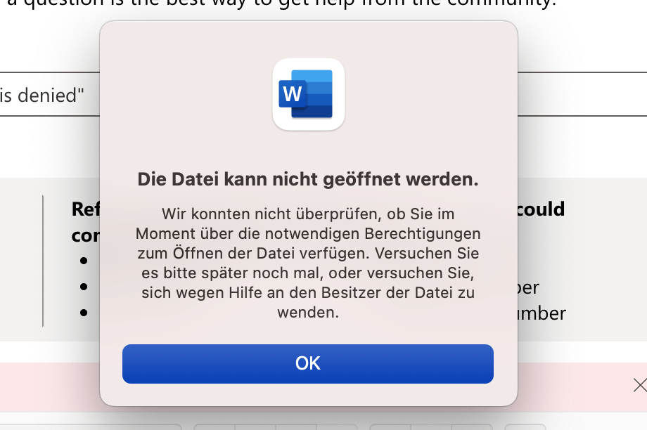 Word / PowerPoint for Mac & Sharepoint Asset Library 