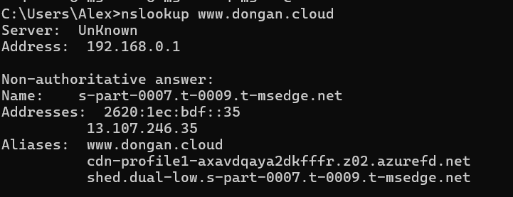Custom Domain on Front Door Not Resolving - CNAME Not Detected Despite ...
