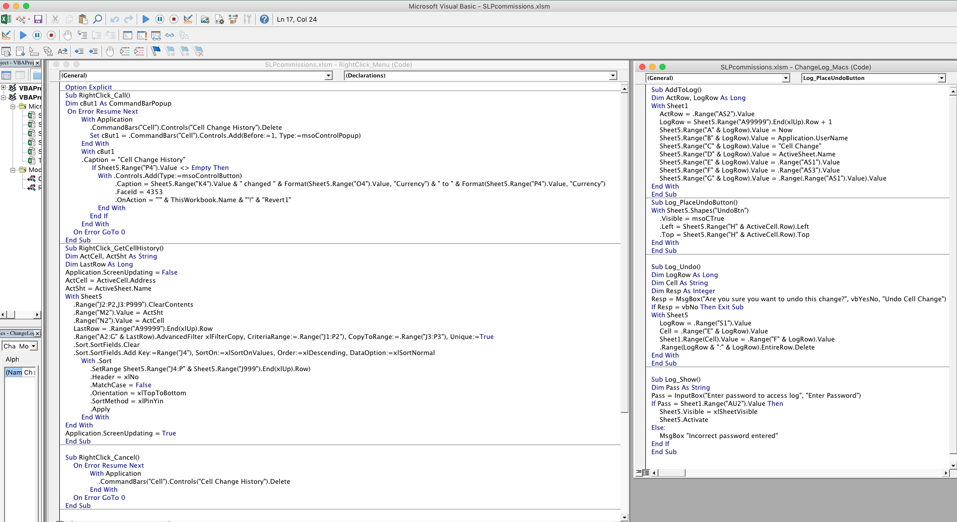 Add Right-Click CommandBar for Cell History - Microsoft Q&A
