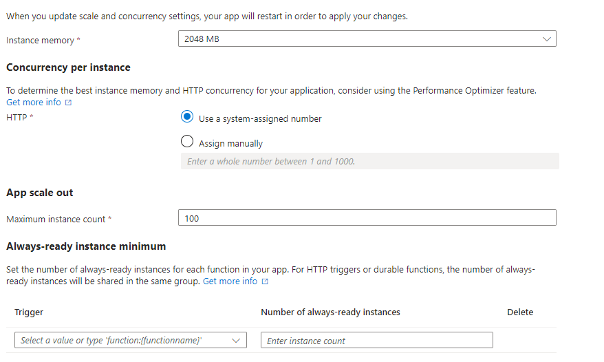 Azure Function cannot process data streaming at 10 Hz - Microsoft Q&A