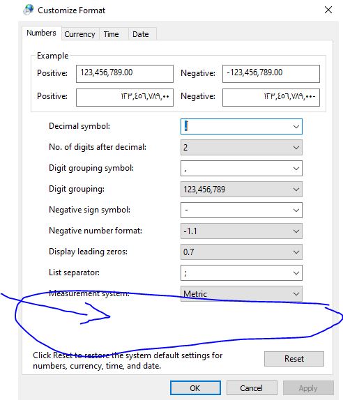 windows 10 arabic numbers - Microsoft Q&A
