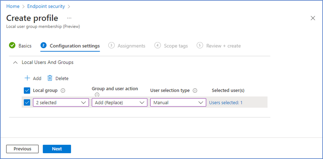 create-profile