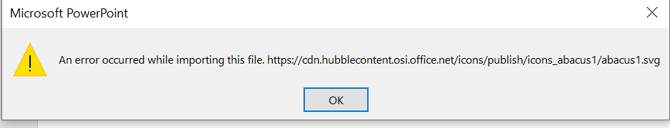 PPT Icon Downloading Error - Microsoft Q&A
