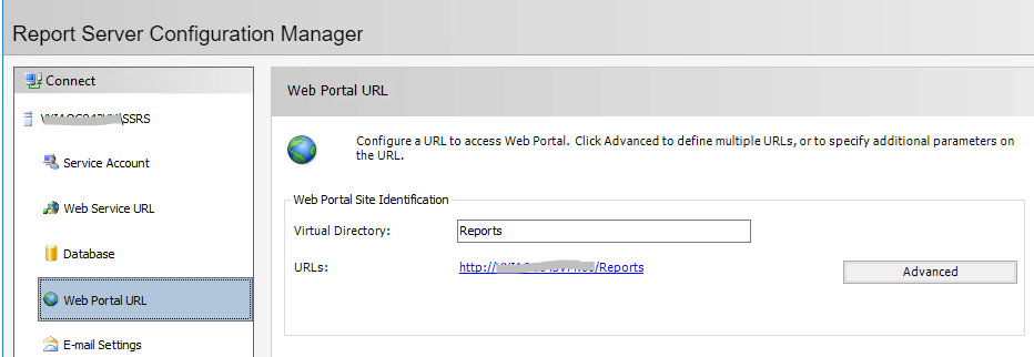 Report Server web portail 2019 - Microsoft Q&A
