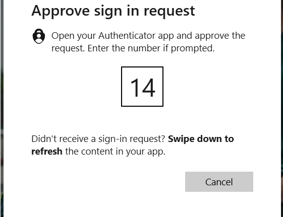 I am experiencing an issue while trying to sign in to my university ...