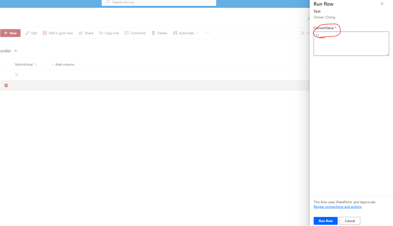 User's image