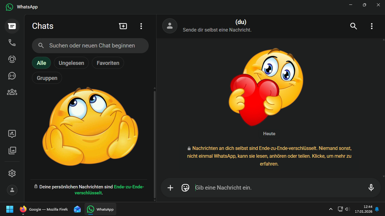 WhatsApp Desktop für Windows