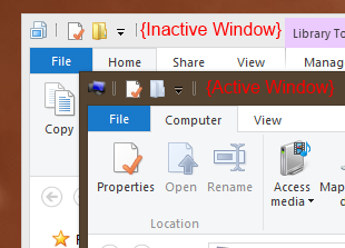 Inactive window border when multiple windows are open and poker client ...