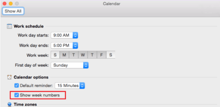 Outlook for Mac doesn't match System Calendar Settings - Microsoft Q&A