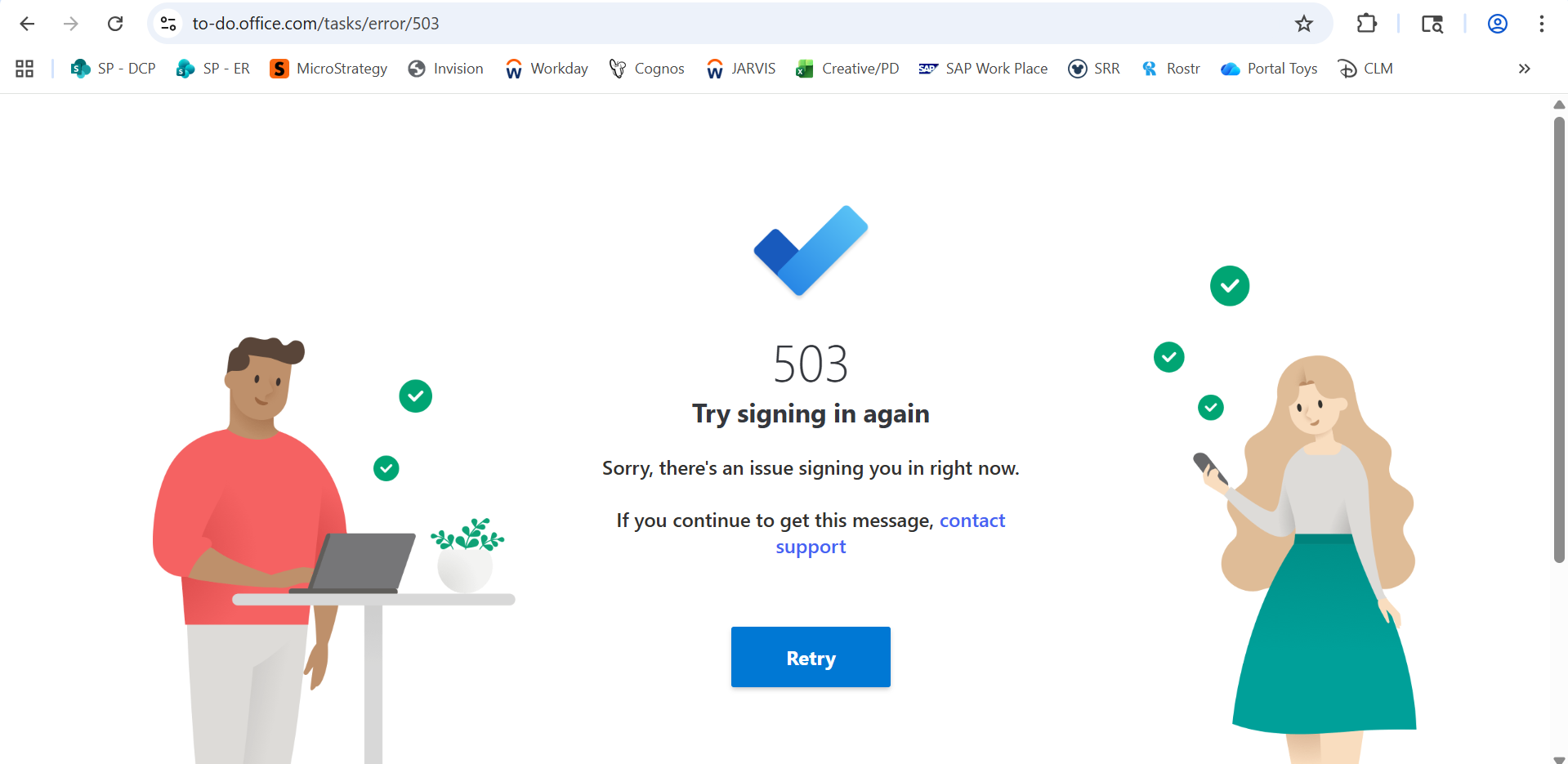 Can't log in into Miscrosoft to-do - Microsoft Q&A