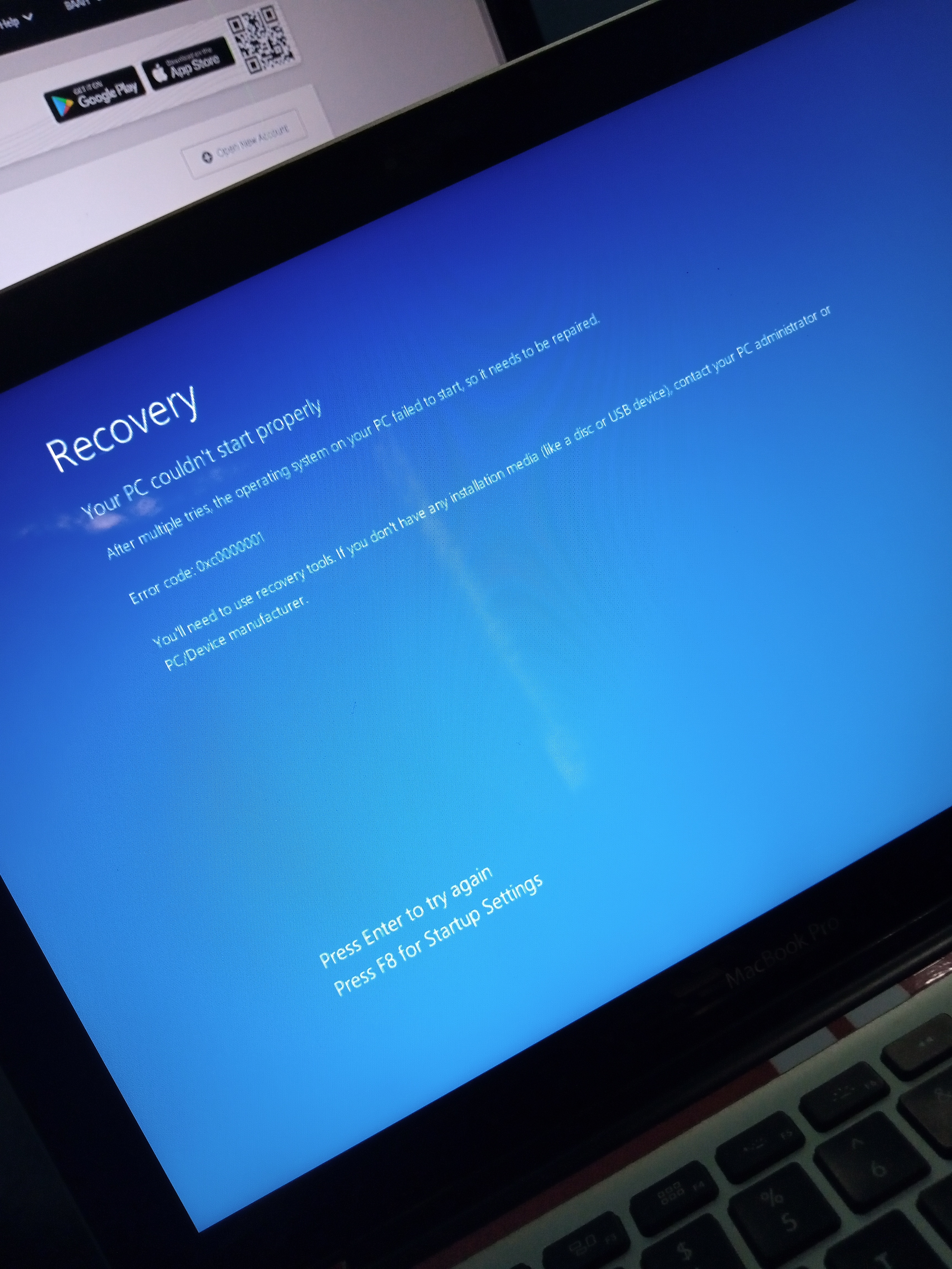 Recovery - Microsoft Q&A