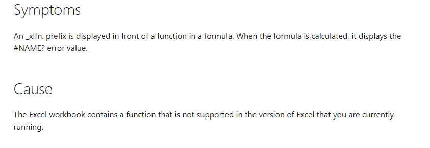 Microsoft Excel with MS 365 Premium account has limited formula ...