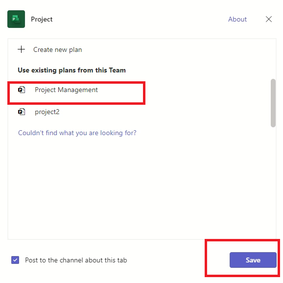 ADDING PROJECTS TO TEAMS IS NOT WORKING - Microsoft Q&A