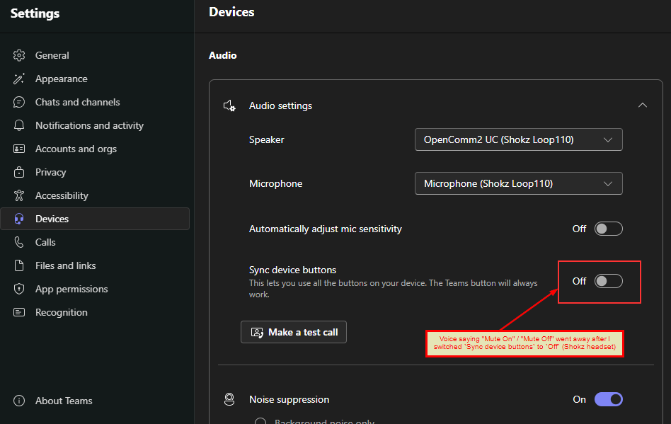 Eliminate Mute State Change Announcements