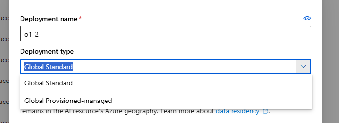 GPT o1 Standard Deployment in Sweden Central - Microsoft Q&A
