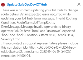 routingissue