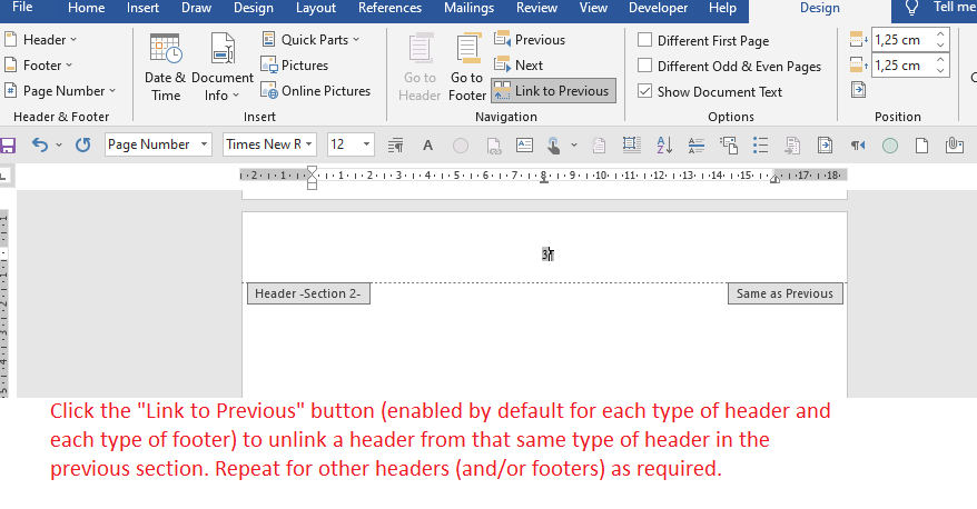 Page numbering goes wrong, bug? - Microsoft Q&A