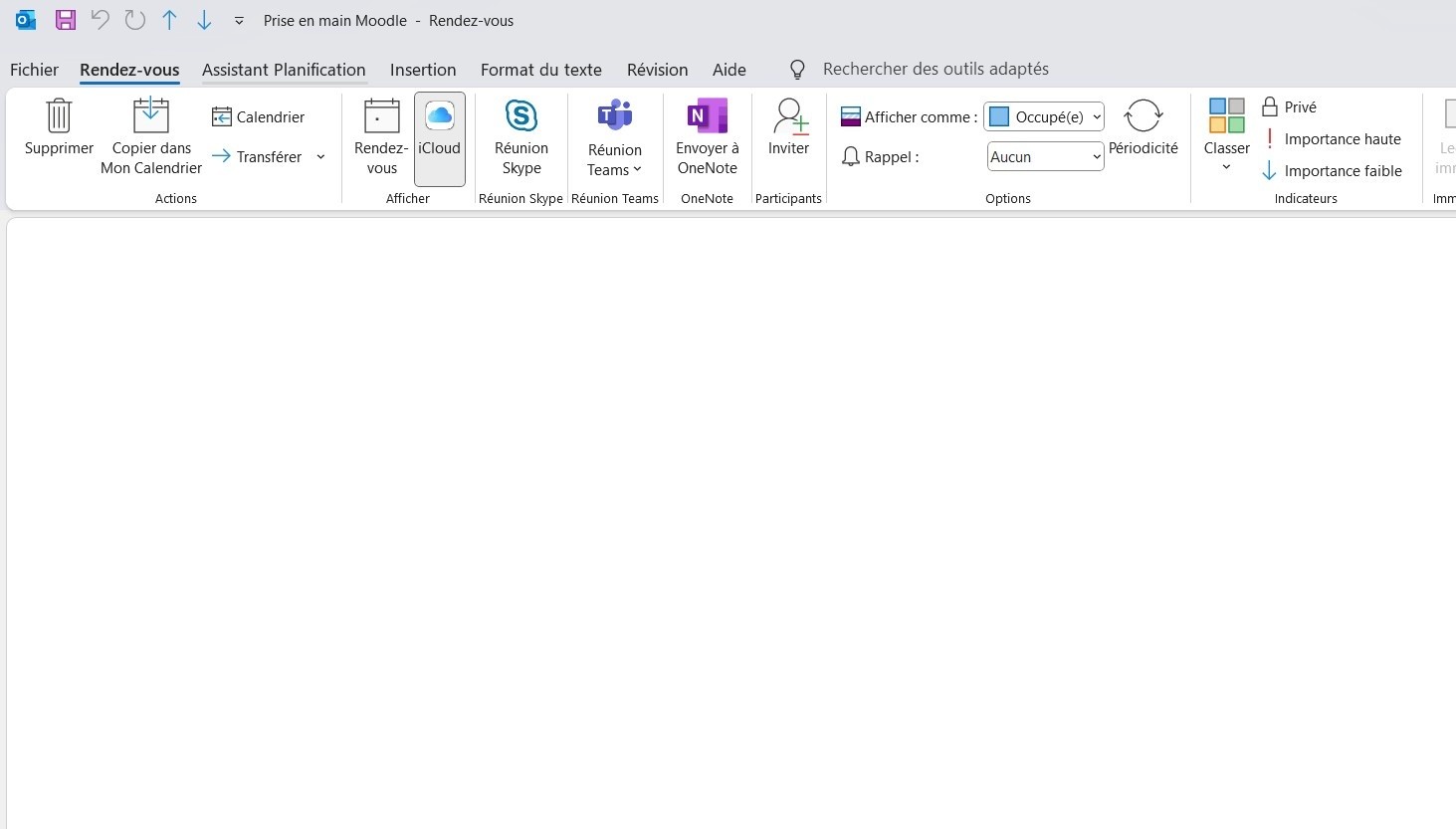 icloud blank