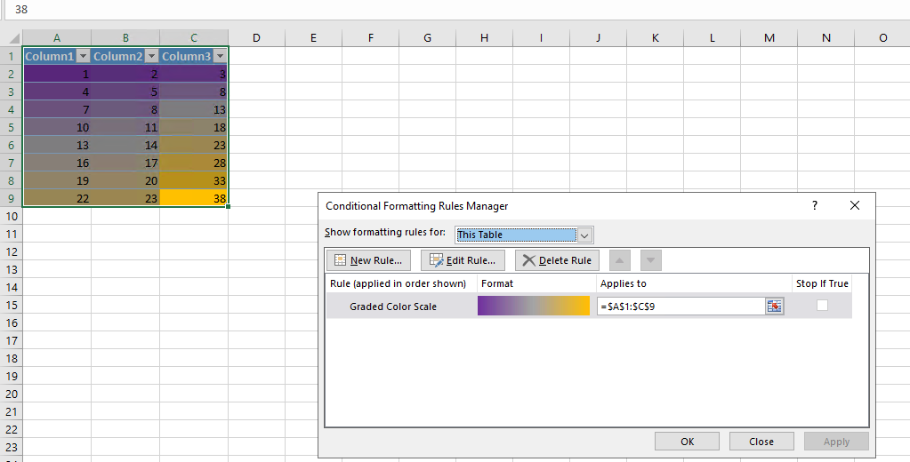 Excel Conditional Formatting Not Accepting Cell Color Changes ...