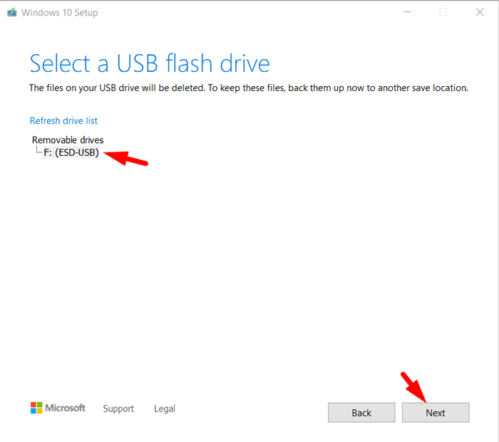 Create Bootable Windows 10 USB Drive 6