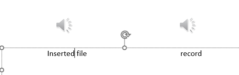 Does Powerpoint mark the voice annotation as recorded or inserted from ...