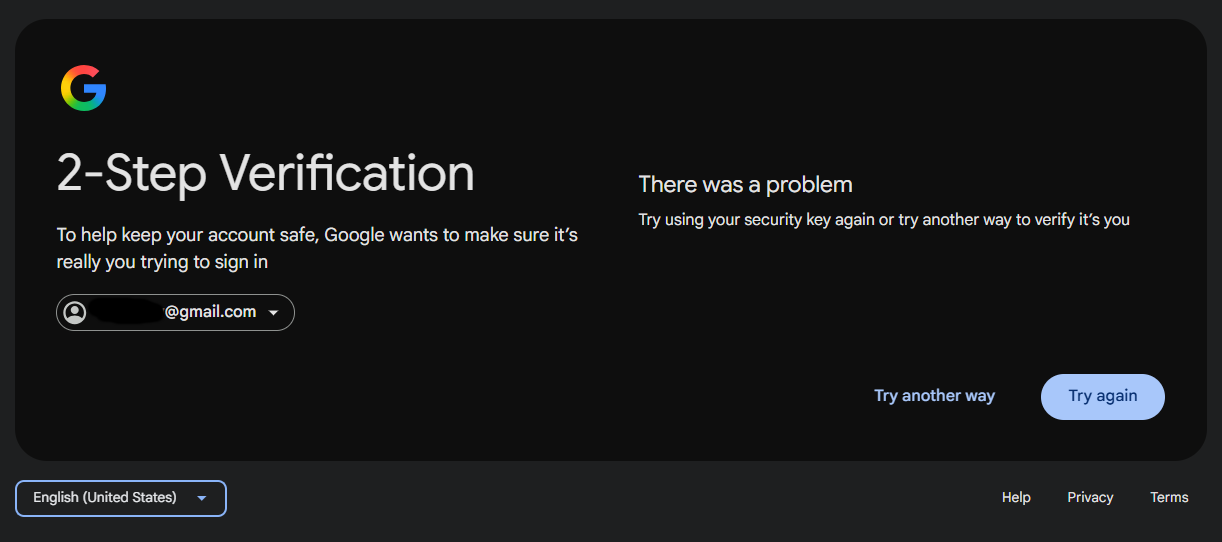 Can't Login