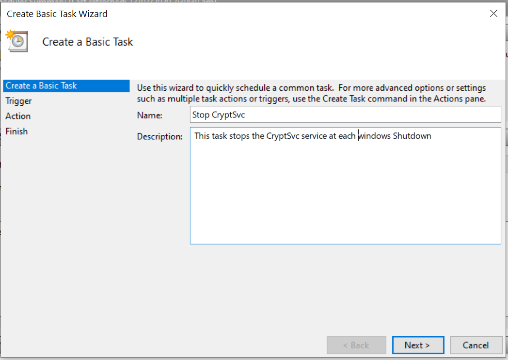 Windows 10 VSS Event ID 13 - Microsoft Q&A