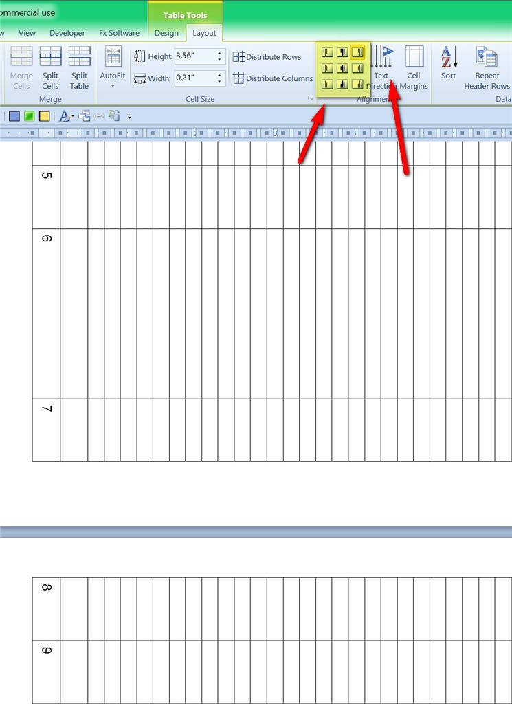 How to make table columns break over two pages in Word 2016 - Microsoft Q&A
