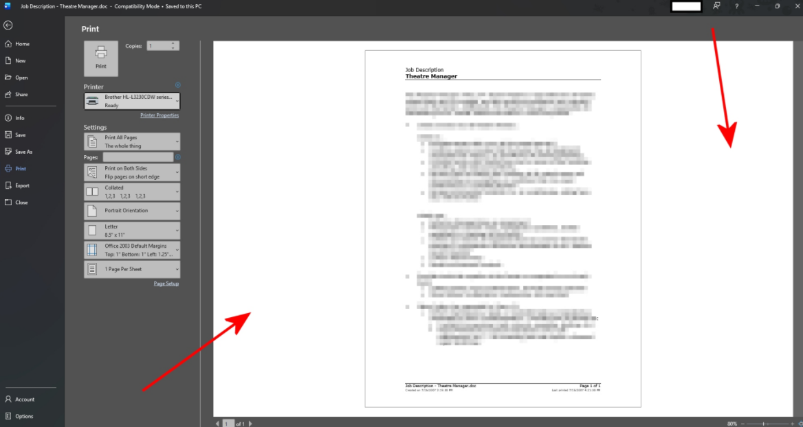 How do I remove the NEW white background in Print Preview? - Microsoft Q&A