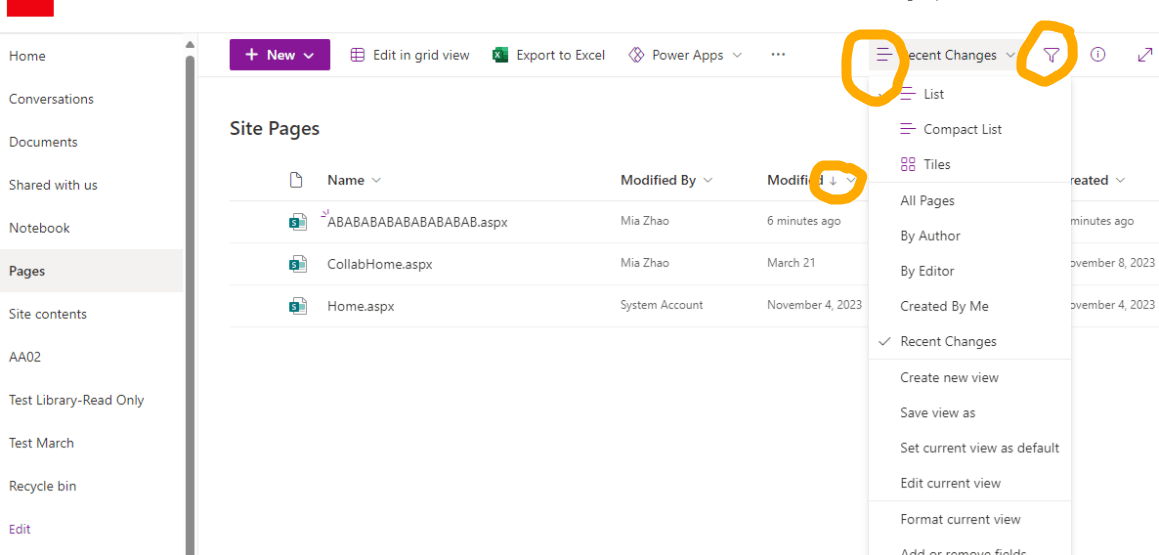 Organizing News Entries in the Sharepoint Site Content - Microsoft Q&A