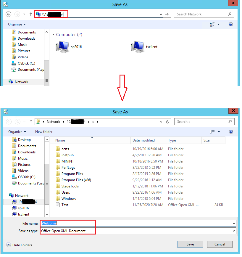 save-a-document-from-sharepoint-2019-to-a-remote-mapped-drive-on-my