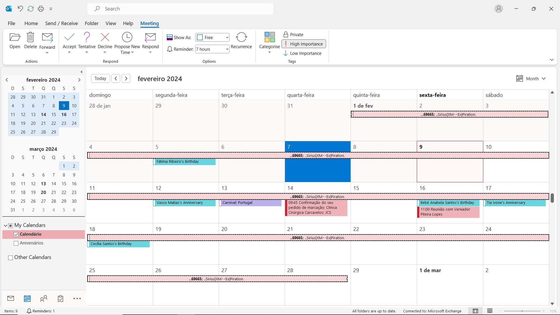 Calendar invite lure