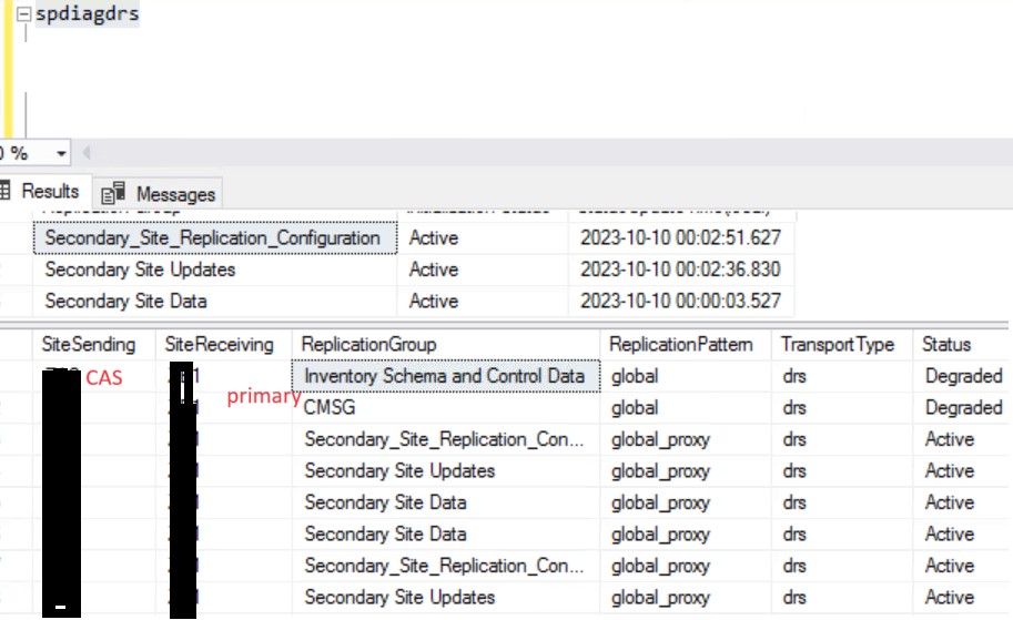 SCCM Database Replication - Microsoft Q&A
