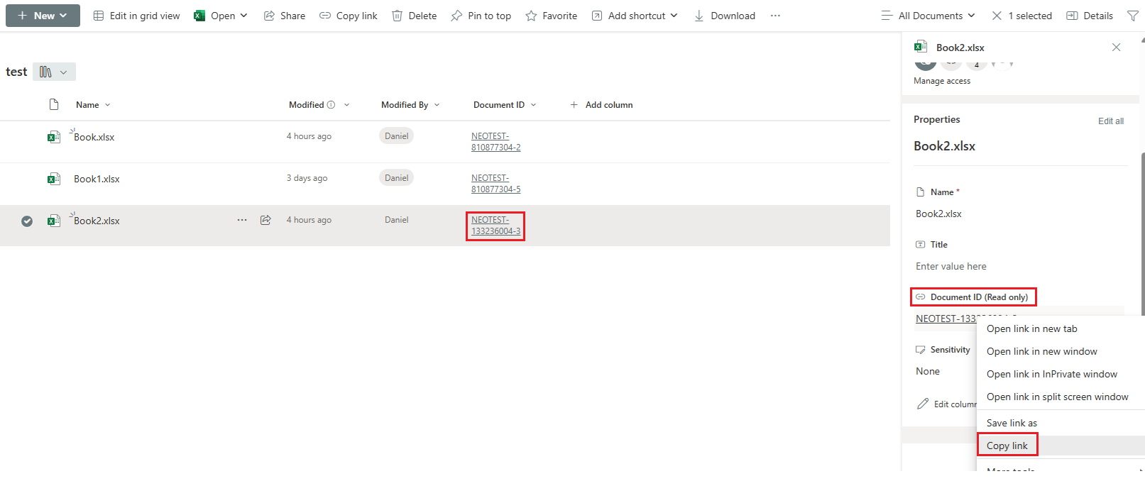 Question about SharePoint Document Linking and Link Types - Microsoft Q&A