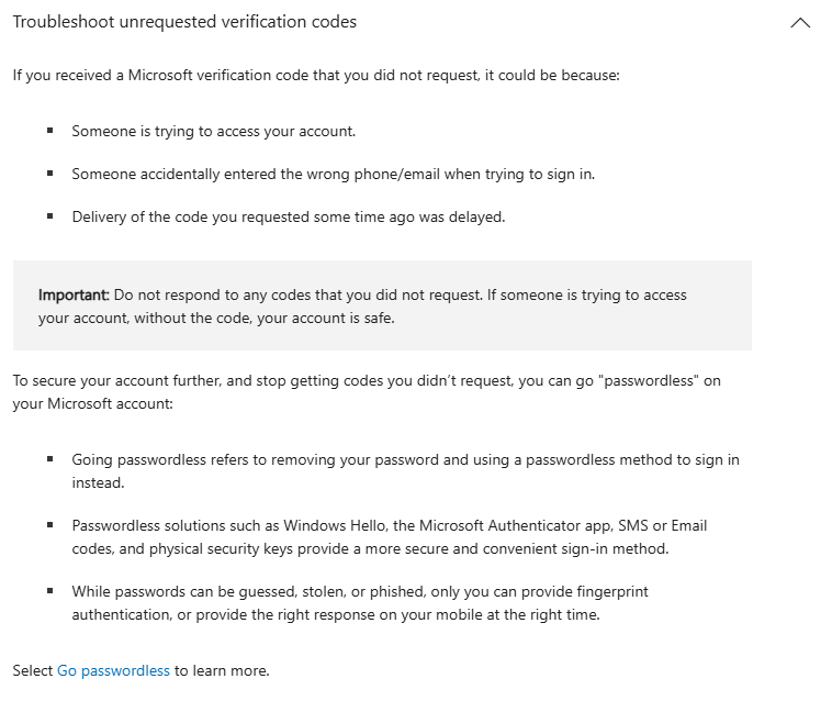 How to find out the original account of a single-use code email message ...