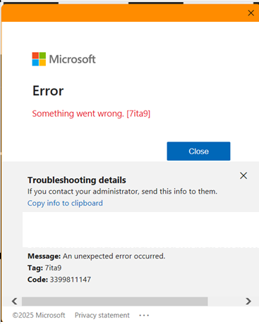Why does my Office 365 apps have an error every time i try to sign in ...