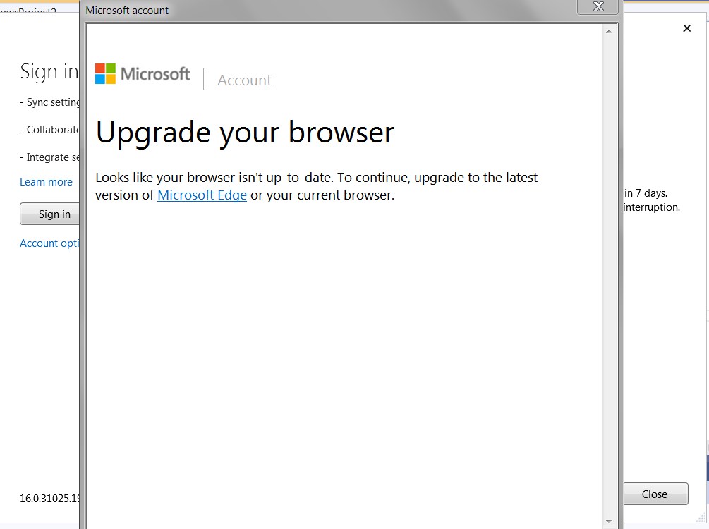 Cannot update license on Visual Studio 2019 Community - Microsoft Q&A