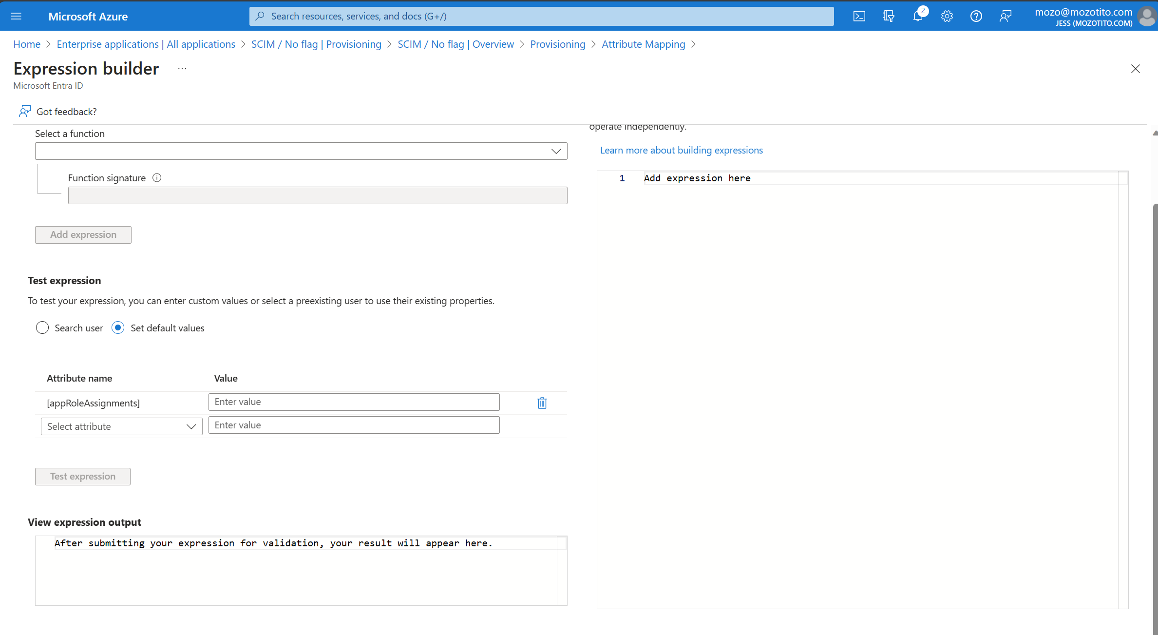 AppRoleAssignmentsComplex does not give any results when tested in ...