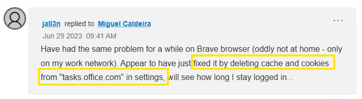 Why MS Project Planner keeps asking users to refresh after session expiry instructions and verification workflow