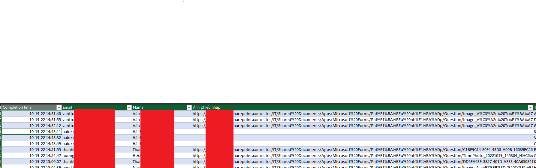 File upload to Microsoft form is missing - Microsoft Q&A