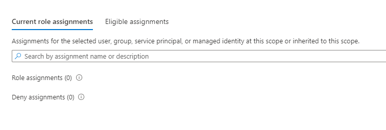 the role assignment request id is invalid