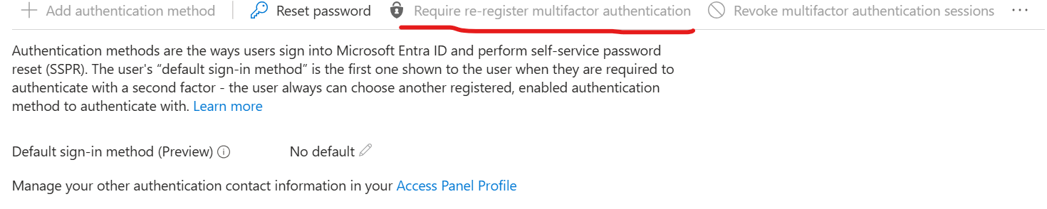 I'm trying to switch directory in my Azure account but the MFA is not ...