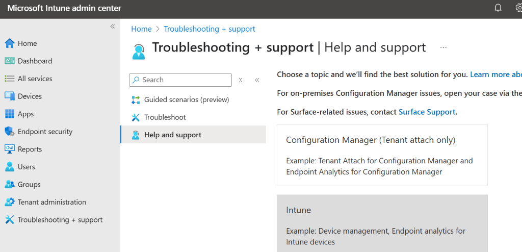 Microsoft Intune - Mobile Application Management Android. Unable to ...