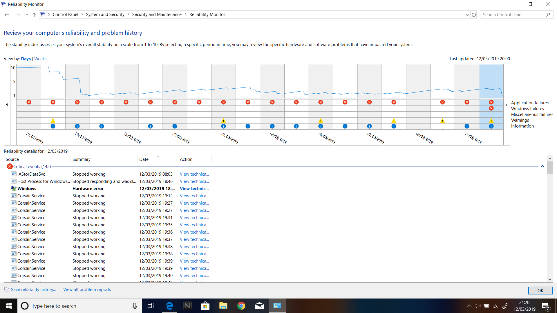 Windows 10 constantly crashing and running extremely slow - Microsoft Q&A